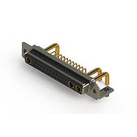 EDAC 630-25W3650-2NB Mixed Contact D-Sub Connectors Right-angle Power Combo D-Sub Connector