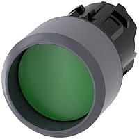 SIEMENS A6X30137724 Flat Button PUSHBUTTON. GREEN