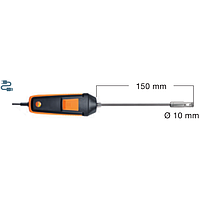 TESTO 0635 1052 Fume Cupboard Probe (0~5m/s, 0~+50°C, 700~1100hPa)