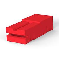 AMP Connectors - TE Connectivity 1982859-1 Quick Disconnects Straight Faston Housing Kit (-)