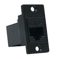 Switchcraft NHRJ45D6AB Modular RJ45 FT Narrow Pnl Mnt Conn CAT6A