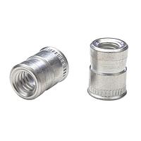 ATLAS AETS-610 Rivet Nut Atlas Rivet Nut, AET, 360 Swaging Low Profile Head, Open End, Steel, Thread Size - M6,