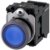 SIEMENS A6X30143967 Standard Switches ILLUMINATED PUSHBUTTON. BLUE
