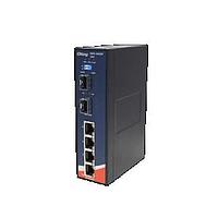 ORing IGPS-1042GPA Unmanaged Ethernet Switches 6-port unmanaged PoE switch; 4GE/PSE + 2 100/1000 SFP socket, slim type