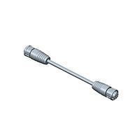 Amphenol LTW AA-ABD08FL-ABDFL-LA005 Sensor Cables / Actuator Cables Ceres, Standard Size, Plastic, 5A, 08 pins, Female Connector, Female Contact, Straight-to-Straight, 2 Points Lock, Overmolded Double Ended, Length 5000mm, IP67