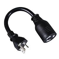 Tripp Lite P044-06I AC Power Extension Cord 12AWG 20A 120V L5-20R TO 5-20P 6"