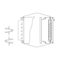 Bel Power Solutions HZZ01229-G Accessories RETENTIONCLIP (2X) FOR Q AND P SERIES