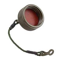 Amphenol Socapex USB3CFTVC2G USB Accessories USB-C  Square flange cap, aluminum shell with olive drab cadmium plating