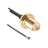 Linx Technologies - TE Connectivity CSJ-RGFB-200-MHF4 RF Cable Assemblies RP-SMA to MHF4 200mm 0.81 OD