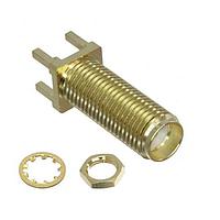 Adam Tech RF2-152-T-00-50-G-HDW Connectors SMA JACK STR PCB 50OHM 18GHZ BRS