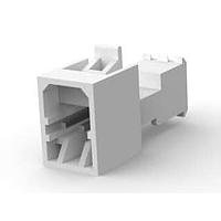 AMP Connectors - TE Connectivity 3-647001-2 Plug Housing 02P MTA100 PSTD CONN ASSY SN