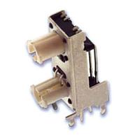 E-Switch TL3253BRBBGBF160Q Dual Tactile Switch Tactile, SPST-NO, Off-(On), Through Hole, Right Angle, LED, Red, LED, Green