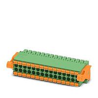 PHOENIX CONTACT 1790616 Plugs 15 Pos 3.5mm Dbl Row Plug 24-16AWG Sprin