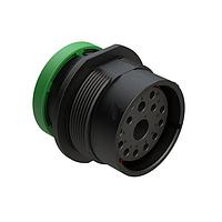 Amphenol SINE Systems AHDP04-24-14SN-BRA Connectors 14 POSITION RECEPT GREEN