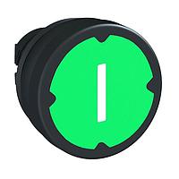 SCHNEIDER ZB5AC38023 Sealed 22MM HARSH PB, GREEN W/ "I" MARKING