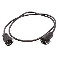 Amphenol Commercial Products MRDBN07CBPA00 Specialized Cables MRD B Cable Assembly, Metal, Plug to Plug, Sockets, 7 Position, 1 Meter