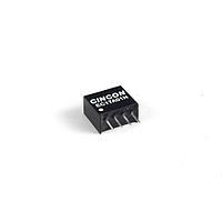 Cincon EC1TA23N Isolated DC-DC Converter, 1 Watt, Unregulated Output, 24VDC Input, 15VDC Output, 67mA, 81% Efficiency, 220uF, SIP