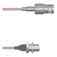 Amphenol Custom Cable Q-0301U0005024i RF Cable Assemblies BNC-SJ/N-SJB G316 24I