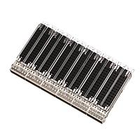 AMP Connectors - TE Connectivity 2170708-1 zQSFP+ CAGE ASSY, 1X6 SPRING, HS, LP