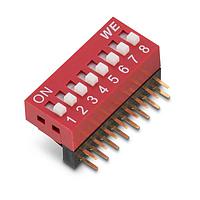 Wurth Elektronik 418217270903A DIP Switches WS-DITU 2.54 mm Cmpct THT DIP Switch