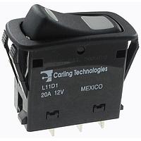 Carling Technologies L1111S00A-AZZ00-000 Sealed Rocker Switch L-SERIES ROCKER SWITCH W/