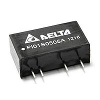 Delta Electronics, Inc. PI01S0505A Isolated DC/DC Converter, 5Vout, 1W