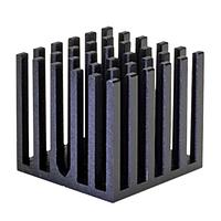 Same Sky (formerly CUI Devices) HSB35-272725 BGA Heat Sink heat sink, BGA, 27 x 27 x 25 mm, channel