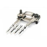 PHOENIX CONTACT 1886140 Heavy Duty Power Connectors Shield Conn. for 2 Cables on Fem Insert