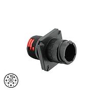 Eaton Souriau-Sunbank CL1M1200 Standard Circular Connector 9P Pin Receptacle Unsealed Size 1