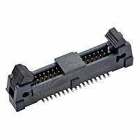 Harwin M50-3651742R Header and Ejector 17+17 IDC VERT SMT LATCH HEADER, MALE