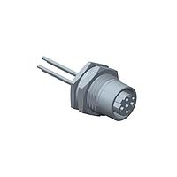 Amphenol LTW M12D-04PFFC-SF8BA0 Sensor Cables / Actuator Cables M12 Circular Metric Connector, D Code, Metal, 4A, 04 pins, Female Connector, Female Contact, Hexagonal, Screw Thread, Crimp, Receptacle With Cable/Wire, Length 1000mm, IP68 / IP69K