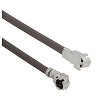 Amphenol RF A-1PA-132-075B2 RF Cable Assemblies AMC RAPLG JPR 1.32MM 75MM BLK U.FL Compt
