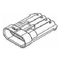 Aptiv 12186271 4-Way 4P M GRY CONN MP 150 SERIES 14AMPS