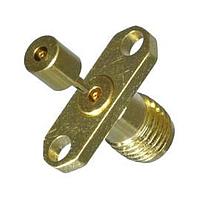 Johnson / Cinch Connectivity Solutions 145-0701-601 Connectors 2HOLE FLANGE JCK GLD