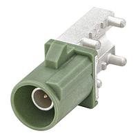 Rosenberger 59S2LQ-40MT5-E_1 PCB Connectors Plug PC-Board SMD Right Angle E Green