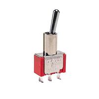 E-Switch 100SP1T1B2M1QE Toggle Switches 5A 120VAC/28VDC On-None-On Sldr Lug