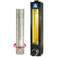 Aalborg VPB3-VA-V04-06-ST Model xV Medium Range Flow Meter (Argon: 440; CO2: 440; Helium: 1250; Nitrogen: 550; Oxygen: 525)