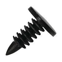 Essentra Components 27RT187550 Push-In Rivet Pawl Lock, .187 Hole, .030-.330 Panel Thk