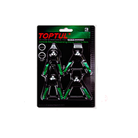 TOPTUL GAAR0403 Snap Ring Pliers Set (4 pcs)