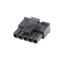 Molex 43645-0510 Headers & Wire Housings MicroFit Recep HSG SR 5Ckt GW Blk