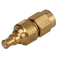 HUBER+SUHNER 32_MCX-SMA-50-1/111_NE RF Adapters - Between Series SMA plug(m) to SMA plug(m)