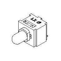 Lumex SMF-HM1530SRD-305 LED Circuit Board Indicators 3mm Red LED
