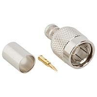 Amphenol RF 122390 Connectors TNC STRAIGHT PLUG RG6 NICKEL