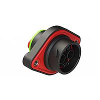 Amphenol SINE Systems AHDP02-18-06SN-SRA Receptacles 6 positions, sealed size 18