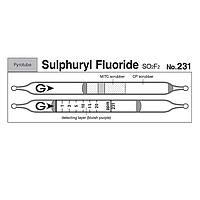 Gastec 231 Detector tubes Gas Sulphuryl Fluoride SO2F2 (1 ~ 20 ppm, Pyrotec Pyrolyzer 860)
