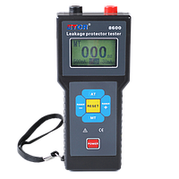 ETCR ETCR8600 Portable Leakage Protector Tester (15mA~500mA, 10 gears, 0ms~999ms)