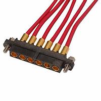 Harwin M80-4000000F1-06-327-00-000 Power to the Board MIX-TEK FEM POWER CABLE W/JS