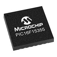 Microchip Technology PIC16LF15355T-E/ML 8-bit Microcontrollers - MCU 14KB, 1KB RAM, 4xPWMs, Comparator, DAC, ADC, CWG, 4xCLC, 2 EUSART, SPI/I2C