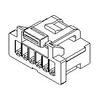 Molex 501330-1000 Receptacle Housing 1.0 WtB 10Ckt Female Housing Vert