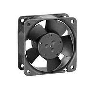 ebm-papst 612NHH Axial Fan DC Tubeaxial Fan, 60x60x25mm, 12VDC, 33CFM, 2.9W, 41dBA, 6800RPM, Sintec Bearing
